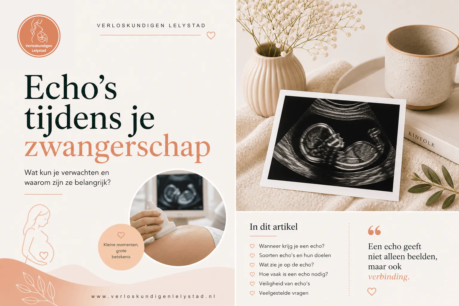 Echo's tijdens je zwangerschap: welke krijg je wanneer?